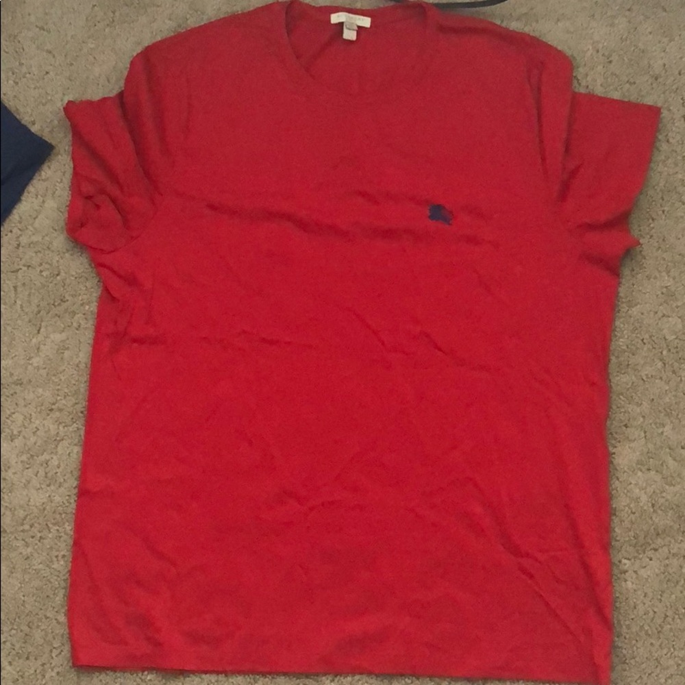 Burberry Tee men red
